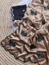 Vasthrlay Vichitra Embroidery Brown Black