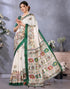 Vasthrlay Printed Unstitched Saree Az Ya Shaadi