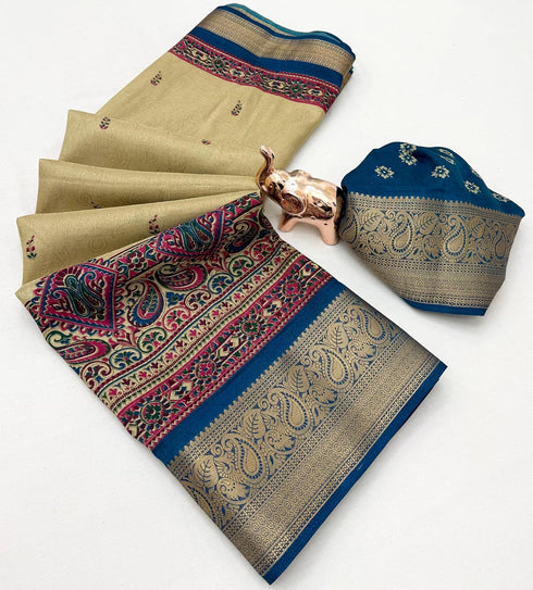 Vasthrlay Kashmiri Weaving Contrast