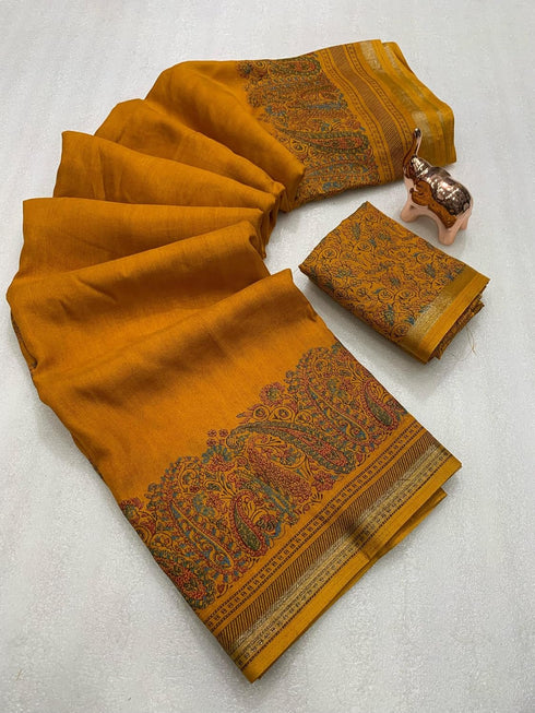 Vasthrlay Saree Kashmiri Floral
