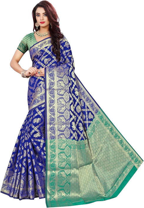 Vasthrlay Banarasi Unstiched Ethnic Wear