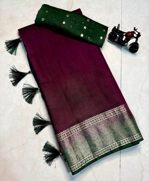 Vasthrlay Silk Saree Linning