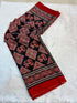 Vasthrlay Printed Ajrakh Floral