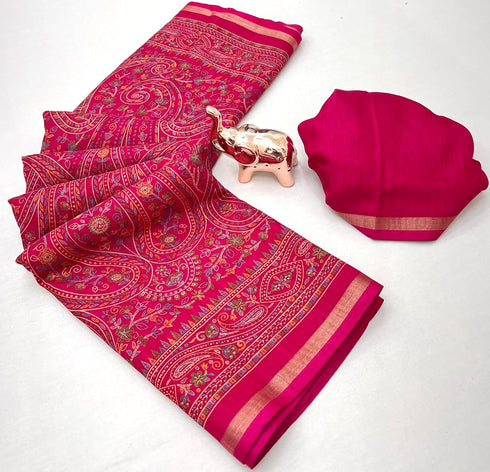 Vasthrlay Tussar Saree Floral