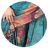 Vasthrlay Fashion Chiffon Dusty Turquoise Ethnic Wear