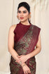 Vasthrlay Fashion Georgette Kalmkari Mehandi Ethnic Wear