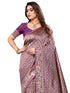 Vasthrlay Kanjivaram Unstitched Saree