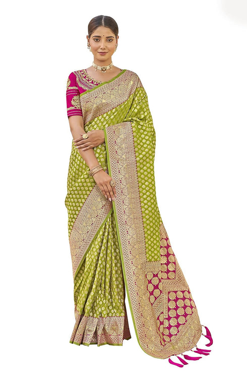 Vasthrlay Adorable Pattern Banarasi Piece Mn1740 1