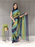 Vasthrlay Pink Georgette Unstitched Saree