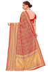 Vasthrlay Banarasi Pink Ethnic Wear