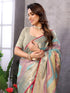 Vasthrlay Jacquard Unstitched Saree