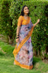 Vasthrlay Fashion Polyester Printed Dusty Ethnic Wear