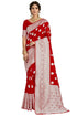 Vasthrlay Banarasi Gs Peach Ethnic Wear