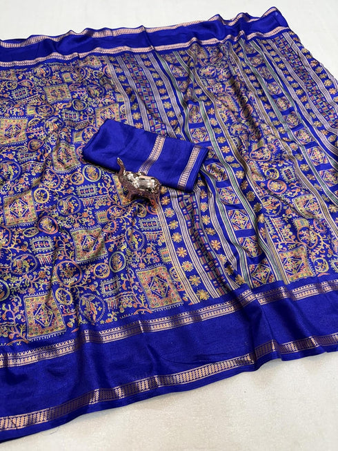 Vasthrlay Printed Beautiful Kalamkari