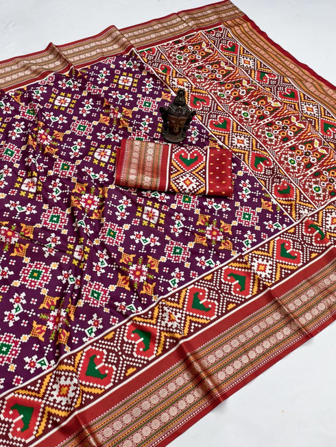 Vasthrlay Silk Saree Solid Design Pure