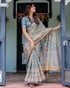 Vasthrlay Handloom Printed Saree