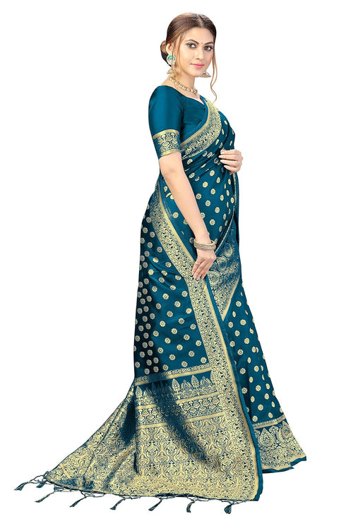 Vasthrlay Jacquard Stitched Blouse Ethnic Wear