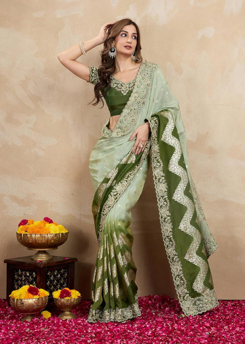 Vasthrlay Jacquard Embroidery Unstitched Purple Ethnic Wear