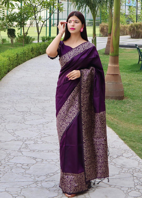 Vasthrlay Tussar Handloom Saree