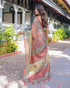 Vasthrlay Handloom Cotton Tassels Saree