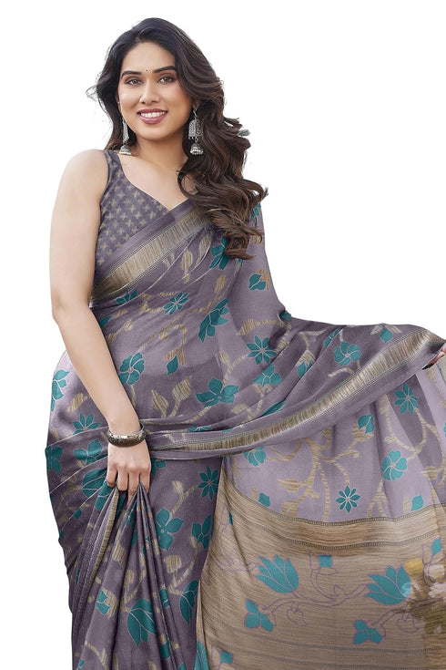 Vasthrlay Fashion Chiffon Printed Ethnic Wear