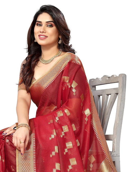 Vasthrlay Manipuri Jacquard Unstitched Black Free Ethnic Wear