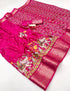 Vasthrlay Kalamkari Georgette Weaving