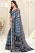 Vasthrlay Fashion Polyester Geometric Dusty Ethnic Wear