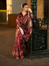 Vasthrlay Kanjivaram Unstitched Jacquard Stylish Saree