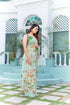 Vasthrlay Georgette Sequence White Ethnic Wear
