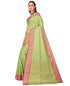 Vasthrlay Banarasi Green Ethnic Wear