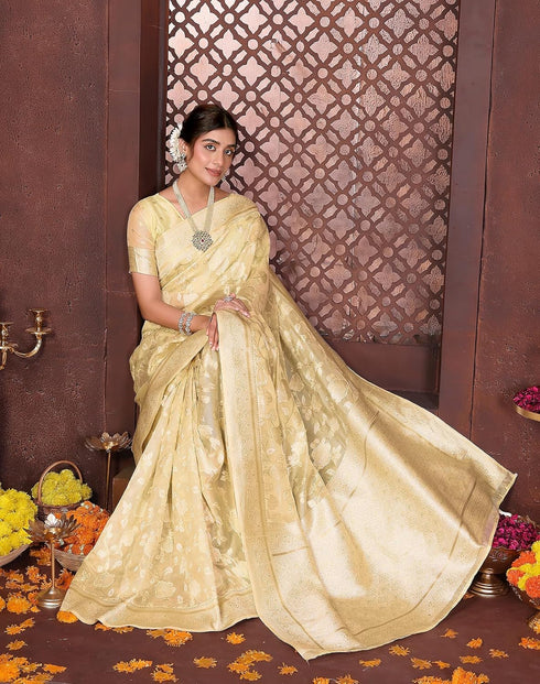 Vasthrlay Kanjivaram Banarasi Wedding Sari Az Ys Yasmin Saree
