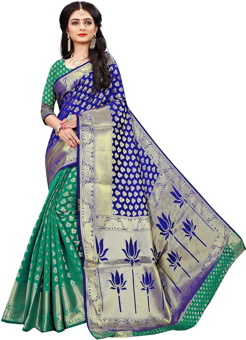 Vasthrlay Banarasi Unstiched Ethnic Wear