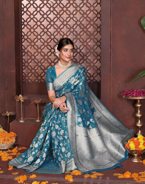 Vasthrlay Kanjivaram Banarasi Wedding Sari Az Ys Yasmin Saree