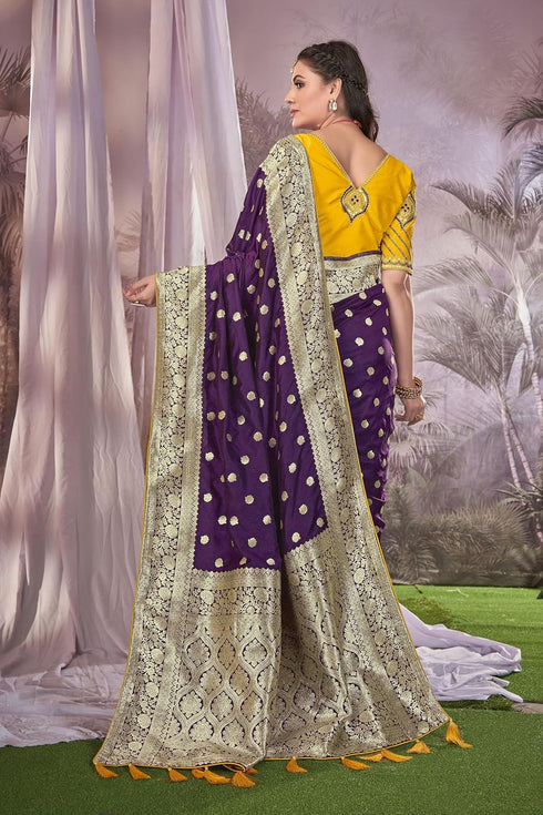 Vasthrlay Banarasi Embroidery Blouse Piece Mn1900