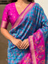 Vasthrlay Kanjivaram Patola Unstitched Ethnic Wear
