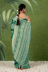 Vasthrlay Fashion Chiffon Georgette Green Ethnic Wear