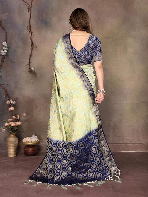 Vasthrlay Banarasi Unstitched Chakori Chiku Free Ethnic Wear