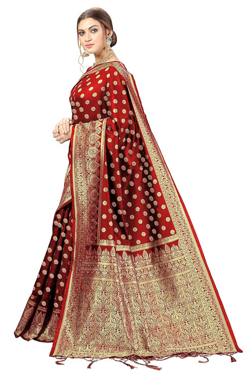 Vasthrlay Jacquard Stitched Blouse Ethnic Wear
