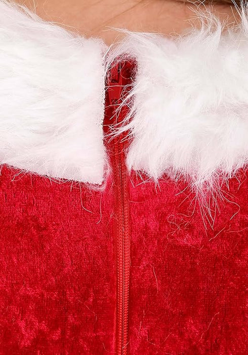 TASMAI MARKETING Santa Claus Red Velvet Deluxe costume for Kids