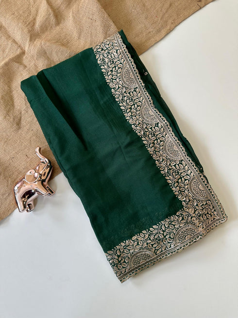 Vasthrlay Embroidery Georgette Unstitched