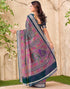 Vasthrlay Georgette Weaving Yellow Saree