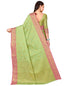 Vasthrlay Banarasi Green Ethnic Wear