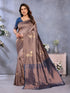 Vasthrlay Banarasi Unstitched Saree