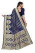 VasthrlayMaroon Woven Kanjivaram Blend Saree