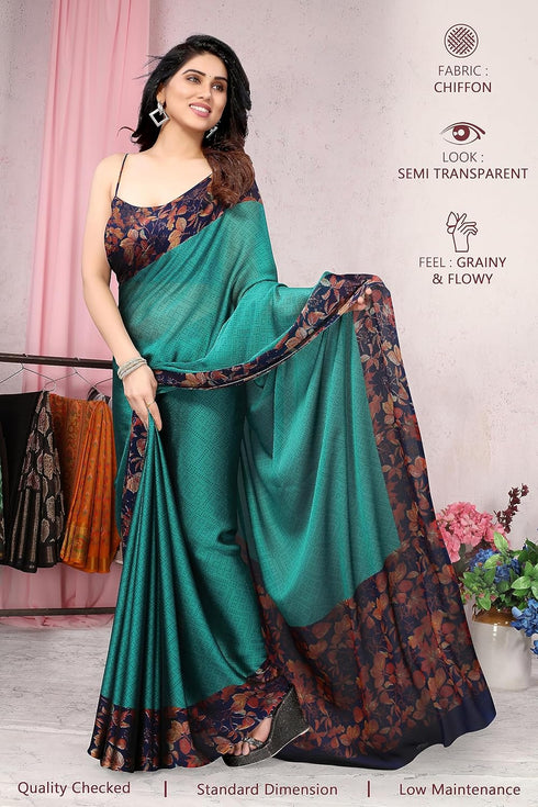 Vasthrlay Fashion Rhinestone Embellished Black Ethnic Wear