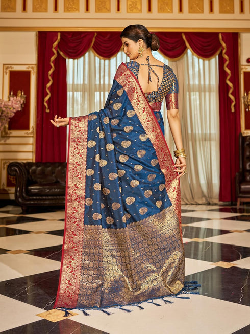 Vasthrlay Women's Cotton Designer Unstitched Saree