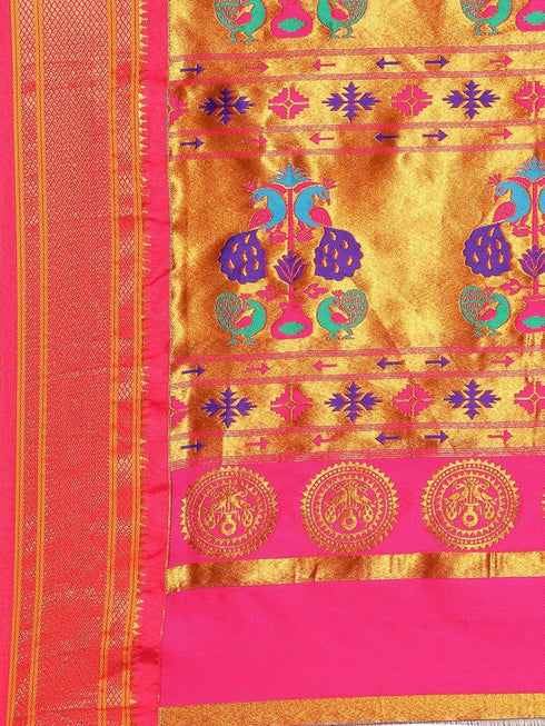 Vasthrlay Paithani Bottle Saree