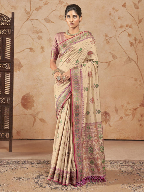 Vasthrlay Patola Wedding Saree