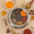 Sumeet Stainless Steel Belly Shape Masala (Spice) Box